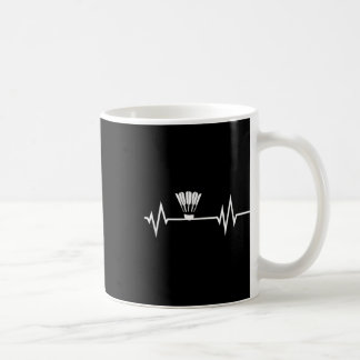 Caneca De Café Concorrente de atleta desportivo Badminton Shuttle
