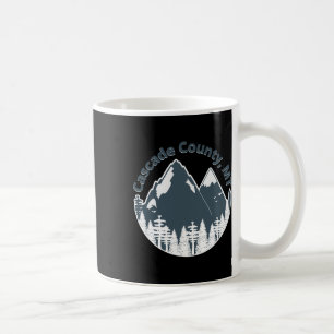 Caneca De Café Condado de Cascade Mt Montanhas Caminhadas Acampam