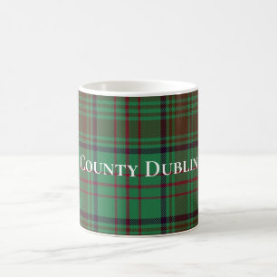 Caneca De Café Condado de Irish Dublin Tartan
