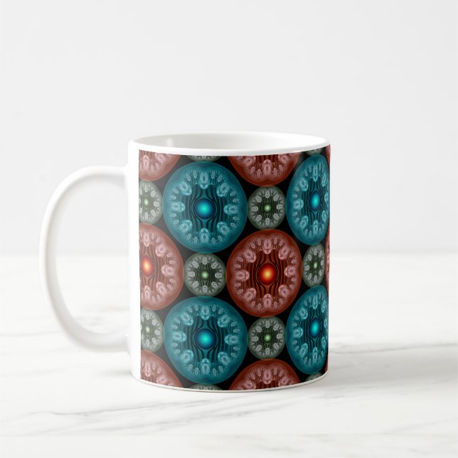Caneca De Café Condecoração friamente colorida (Esquerda)