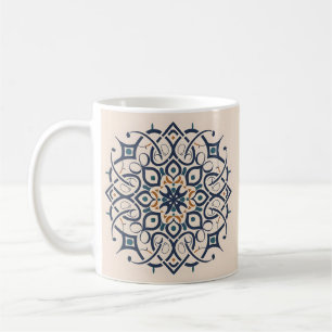 Caneca De Café Condecorações Andaluzas marroquinas, Mandala-Patte