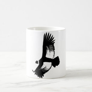 Caneca De Café Condor andino de voo