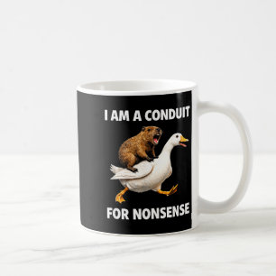 Caneca De Café Conduto do absurdo – passeio de animal engraçado p