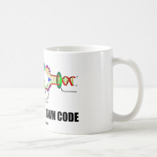 Caneca De Café Conduzido por meu próprio código (réplica do AD