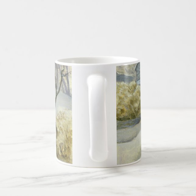 Caneca De Café Conduzindo os carneiros (Alça)