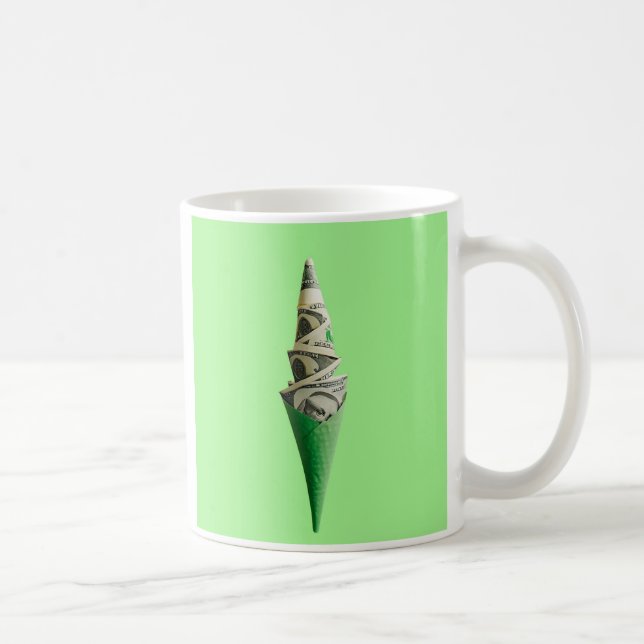 Caneca De Café Cone de dinheiro (Direita)