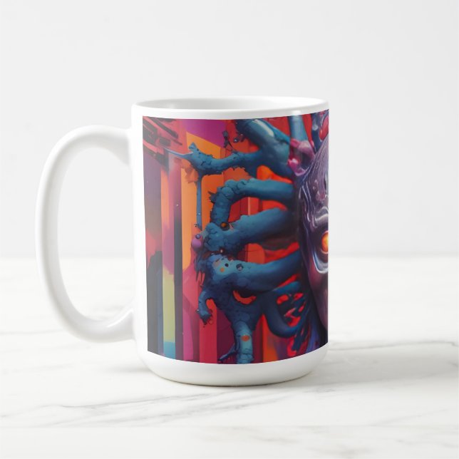 Caneca De Café Conectado à Nova Realidade (Esquerda)