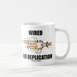 Caneca De Café Conectado Para Replicação (Replicação de DNA)