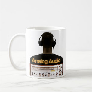 Caneca De Café Conecte-se aos Audiófilos de Áudio Analógico