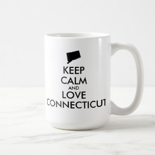 Caneca De Café CONECTICUTA DE AMOR E CALMA DE MANUTENÇÃO person