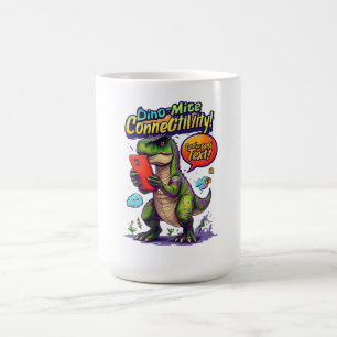 Caneca De Café Conectividade Dino-Mite