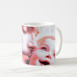 Caneca De Café Conexão Cardíaca Padre Baby