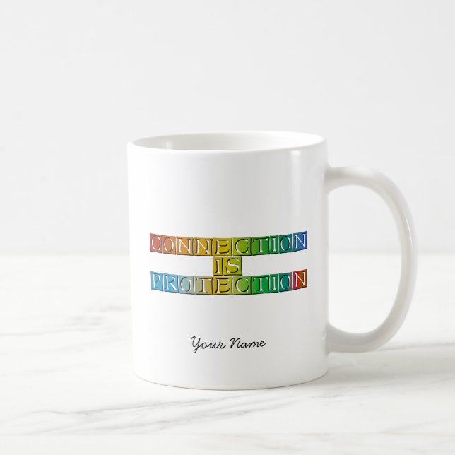 Caneca De Café Conexão é Proteção - CNiPN01 (Direita)