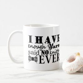 Caneca De Café Confecção de malhas • Não bastante artesanatos