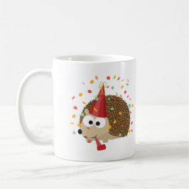 Caneca De Café Confetti Party Hedgehog