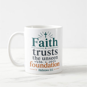 Caneca De Café Confiança Confia Na Fundação Invisível Citação Das
