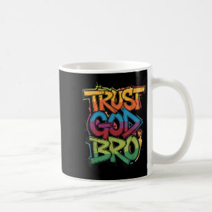 Caneca De Café Confiança da Juventude em Deus Irmão Engraçado Cri