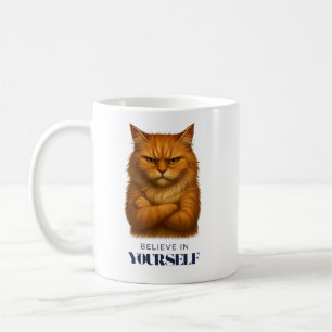 Caneca De Café Confiança Felina