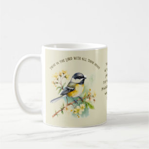 Caneca De Café Confiança no Lorde Mug Proverbs 3:5 Galinhas