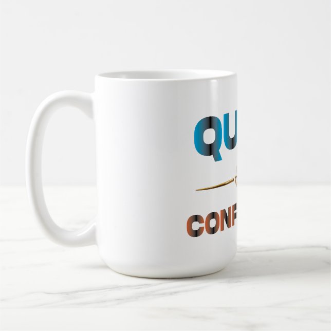 Caneca De Café Confiança Silenciosa (Esquerda)