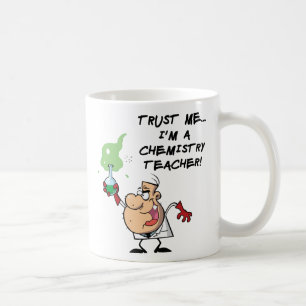 Caneca De Café Confie em mim. Sou professor de Química