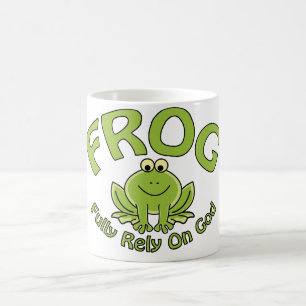 Caneca De Café Confie inteiramente no deus