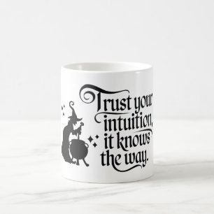 Caneca De Café Confie na sua intuição