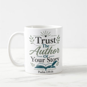 Caneca De Café Confie no Autor da Nossa História Devoção Diária d