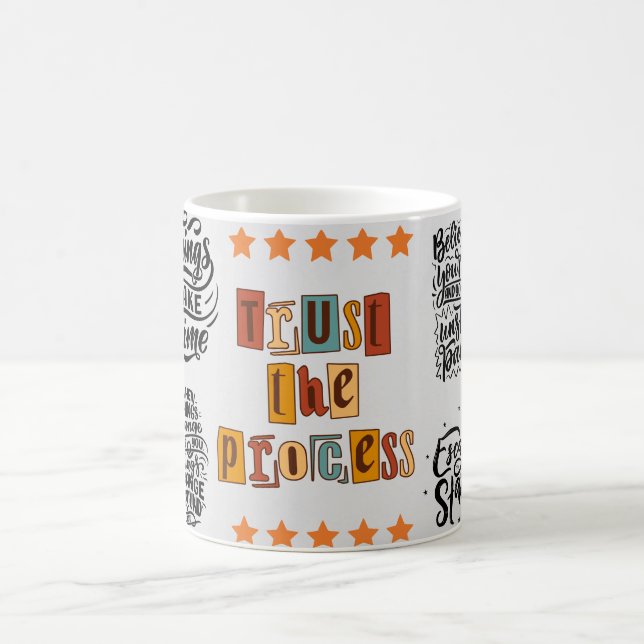 Caneca De Café confie no processo (Centro)