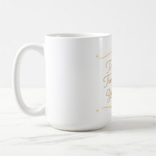 Caneca De Café Confie no Tempo da Sua Vida – Citação