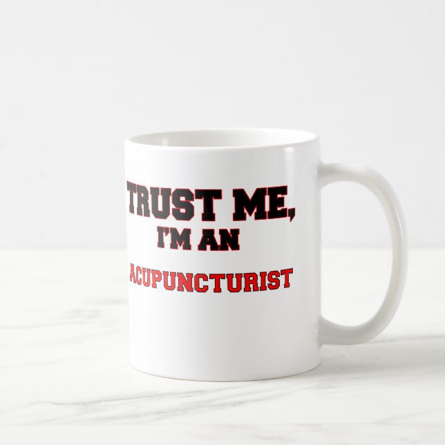 Caneca De Café Confie que eu mim é meu Acupuncturist (Direita)