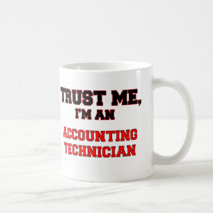 Caneca De Café Confie que eu mim é meu técnico da contabilidade