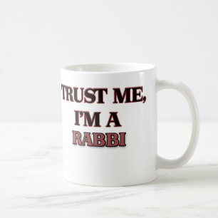 Caneca De Café Confie que eu mim é UM RABINO