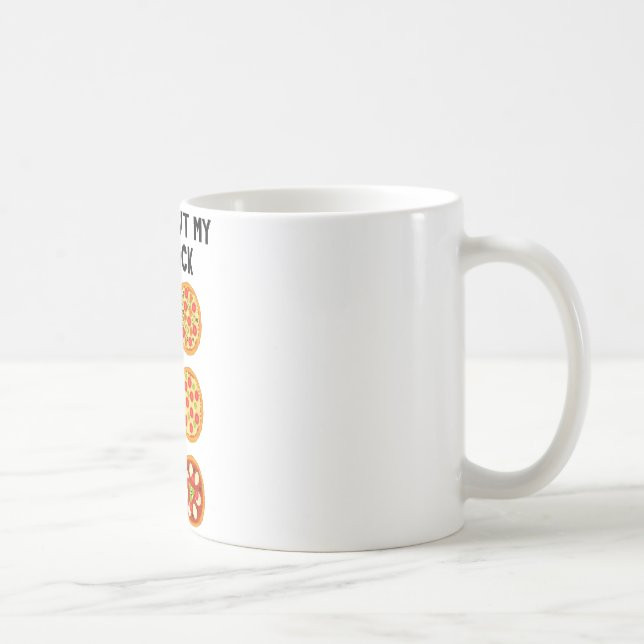 Caneca De Café Confira Meu Six Pack Pizza Divertida _1  (Direita)