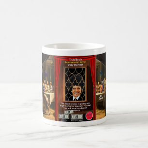 Caneca De Café Confissões presidenciais na cabina de verdade