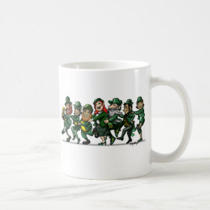 Caneca De Café Conga do Leprechaun