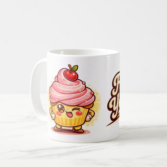 Caneca De Café Congele-se - Purpurina Stella - Amantes da Comida (Frente Esquerda)