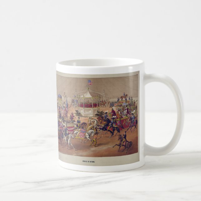 Caneca De Café Congresso das Nações (1875) (Direita)