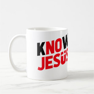 Caneca De Café Conheça Jesus Conheça a Paz Cristã