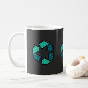Caneca De Café Conheça o Reciclagem - Dia da Terra