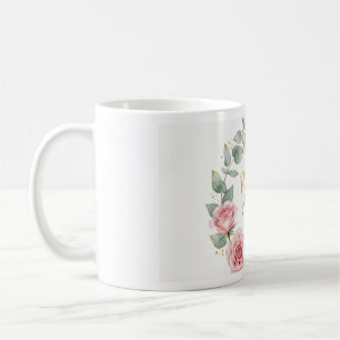 Caneca De Café Conjunto de Adesivos de Folha Dourada de Coroa Flo