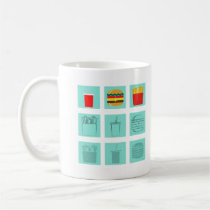 Caneca De Café Conjunto de farinhas