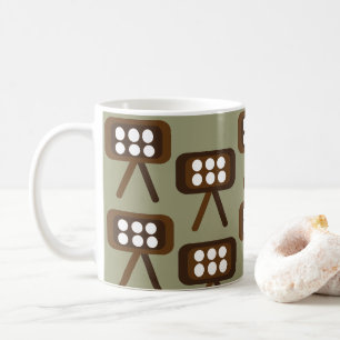 Caneca De Café Conjunto de Televisão Decorativo Moderno de Meados