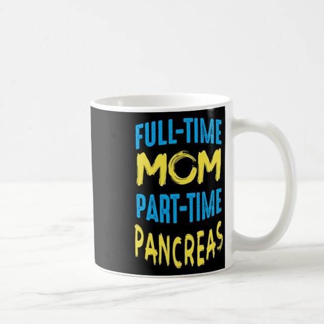 Caneca De Café Conjunto do Mês de Conscientização sobre Diabetes  (Direita)