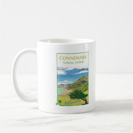 Caneca De Café Connemara Poster de viagens Mug