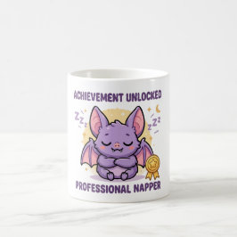 Caneca De Café Conquista Desbloqueada Batedor de Soneca Profissio