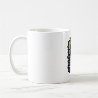Caneca De Café Consciência Autismo É bom ser um pouco diferente