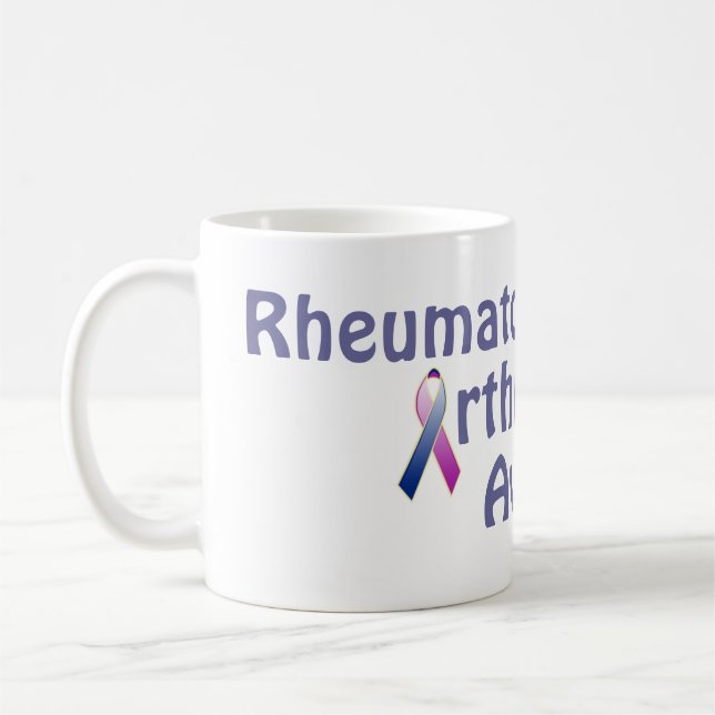 Caneca De Café Consciência da artrite reumatóide (Esquerda)