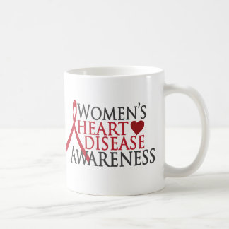 Caneca De Café Consciência da doença cardíaca das mulheres
