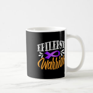 Caneca De Café Consciência da Epilepsia Combate EUA Guerreiro Epi